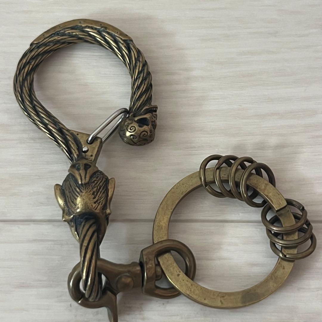 【名作】ギャングスタービル × ガルシア カラビナ キーチェーン キーリング