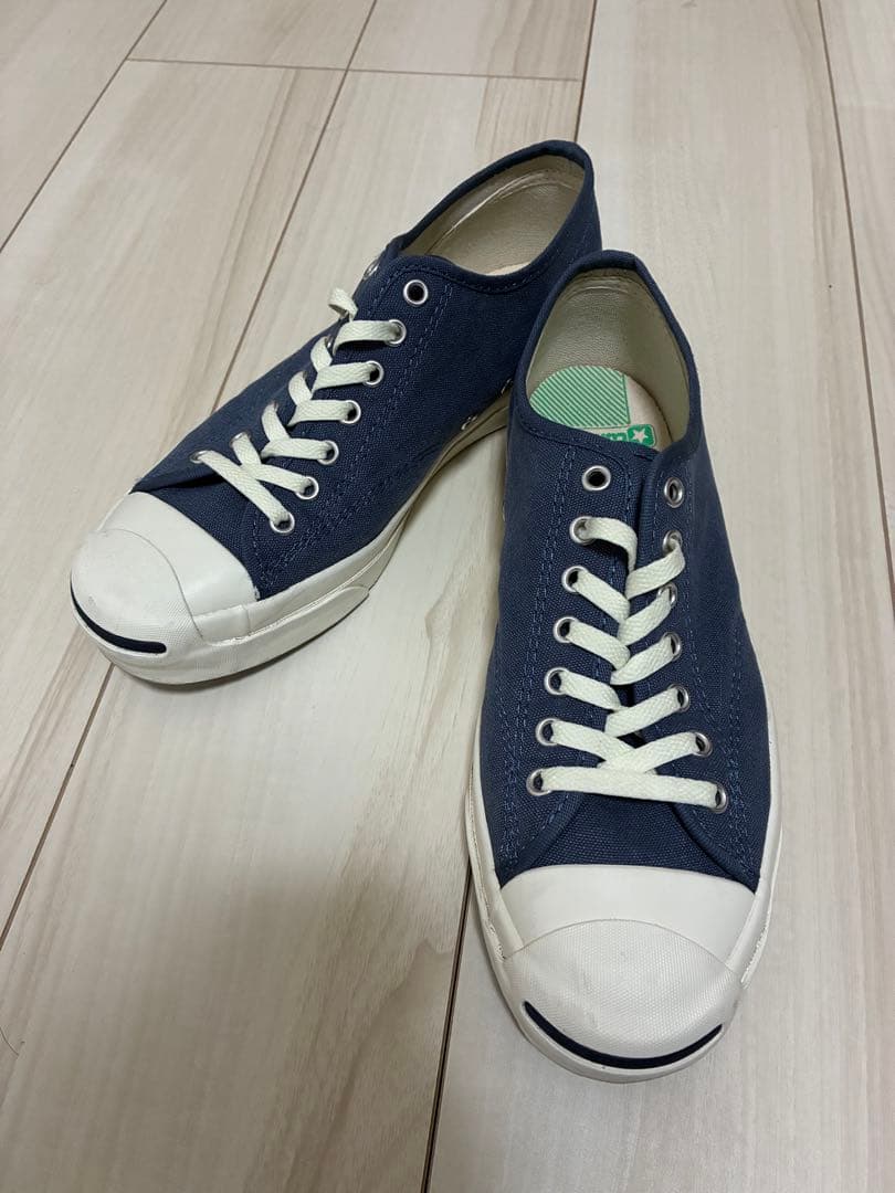 美品 26cm ジャックパーセル 80 タイムライン ネイビー コンバース