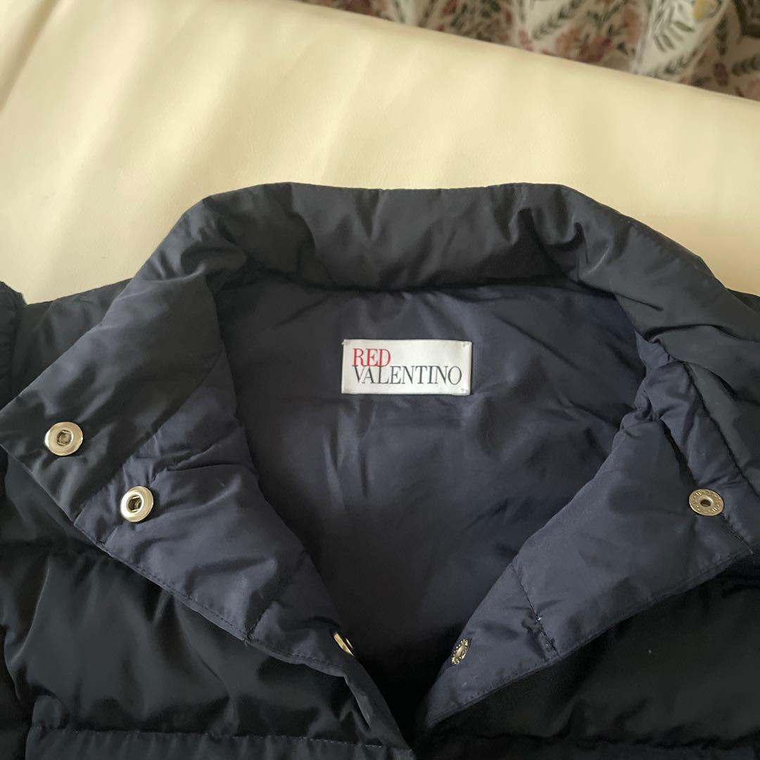REDValentinoレッドヴァレンティノバックリボン ダウンジャケット38