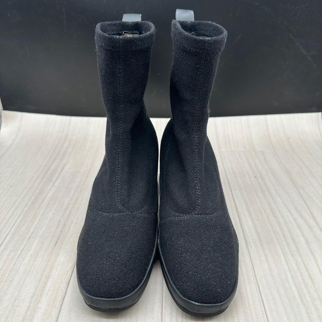 【CAMPER】カンペール 36 ニットソックスブーツ ブラック ゴアテックス