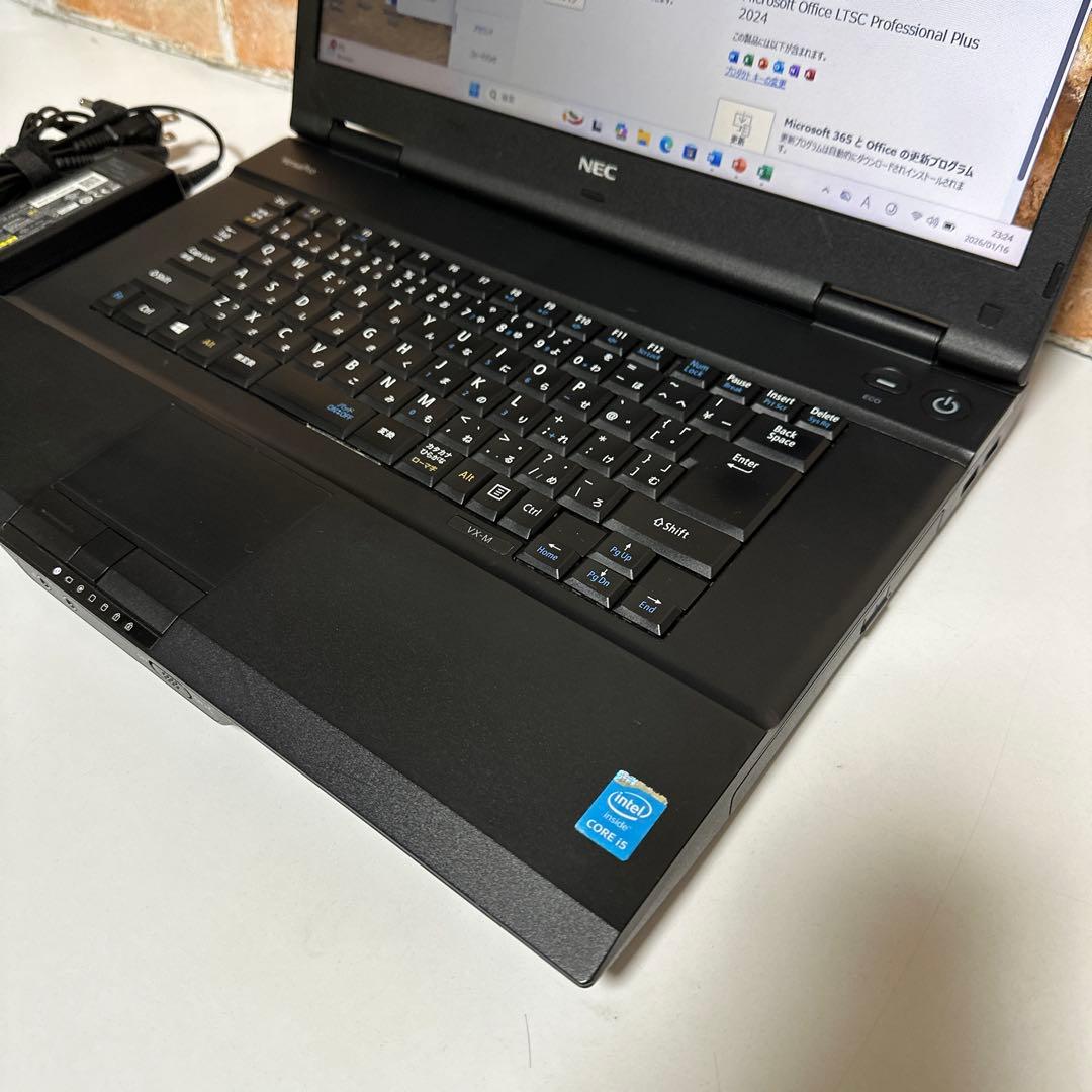 NECノート PC Core i5 SSD 256GB Win11 オフィス付き