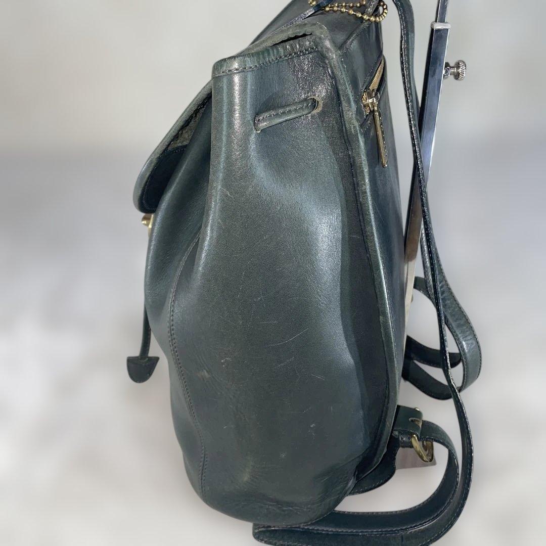 【美品】 OLD COACH オールドコーチ リュック ターンロック