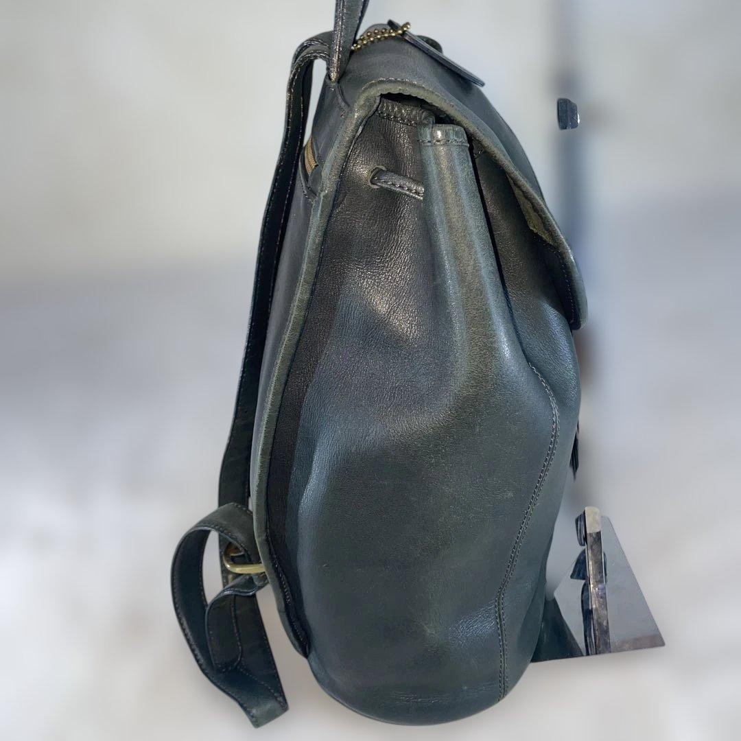 【美品】 OLD COACH オールドコーチ リュック ターンロック