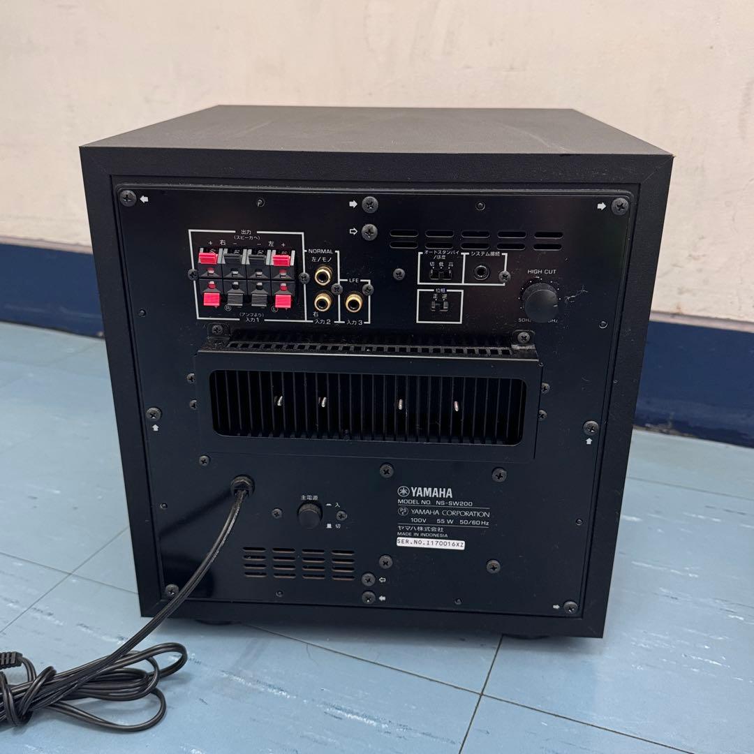 そっく様YAMAHA NS-SW200 130wサブウーファー 黒
