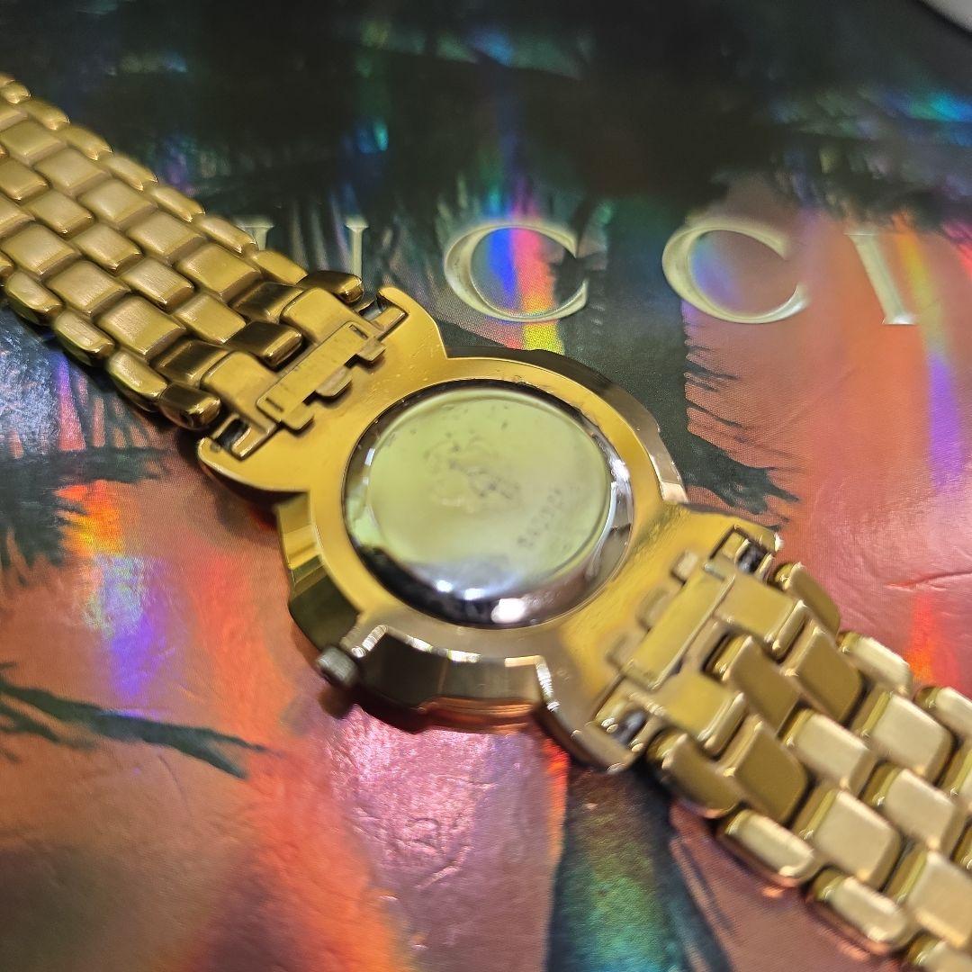 ⭐【美品希少レア】グッチGUCCI3400Mゴールド腕時計(新品電池稼働品)