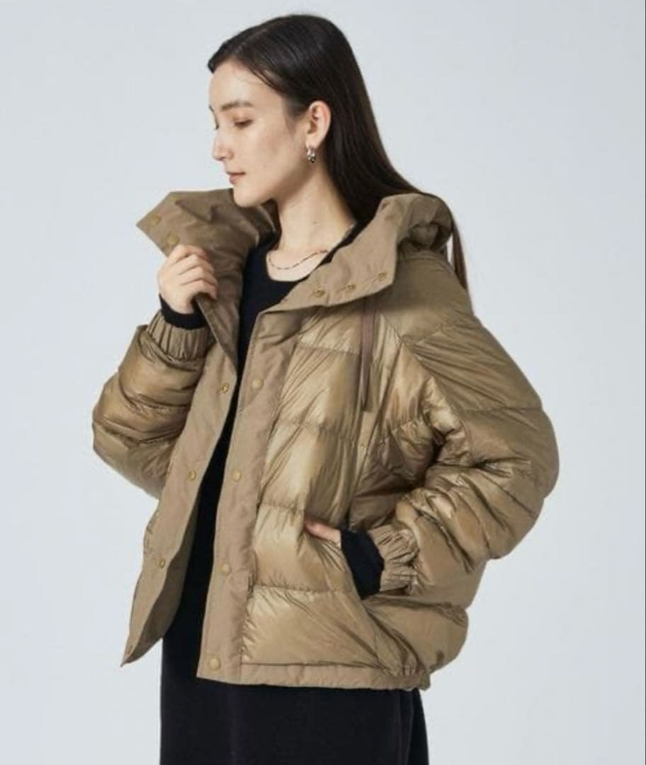 専用　36 qualite カリテ 23AW ショートリバーダウン