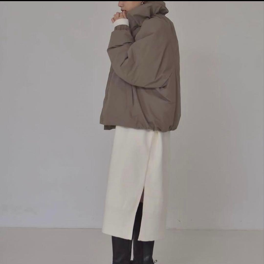 専用　36 qualite カリテ 23AW ショートリバーダウン