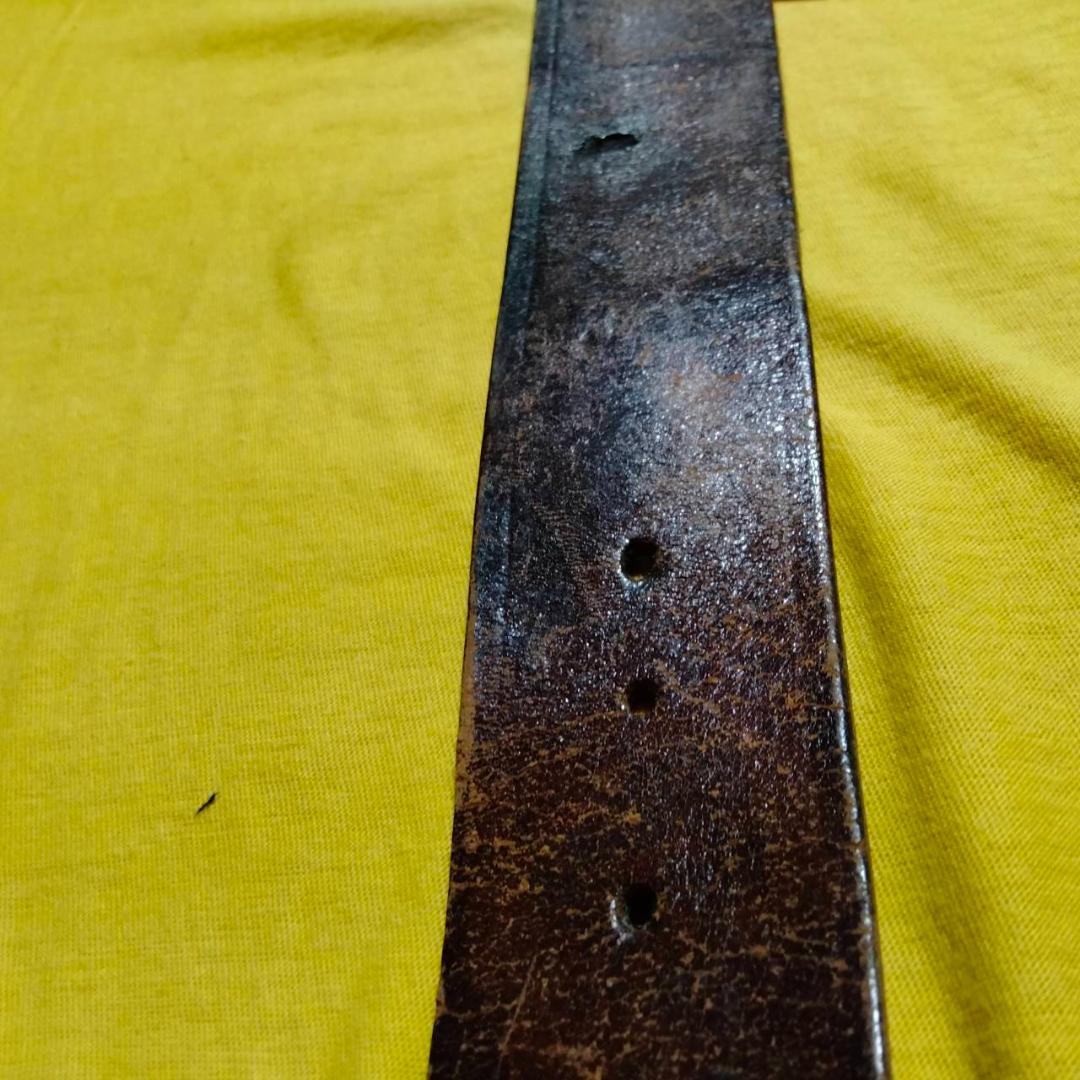 50s 40s 30s アメリカ軍 ミリタリー　レザーベルト　ヴィンテージ