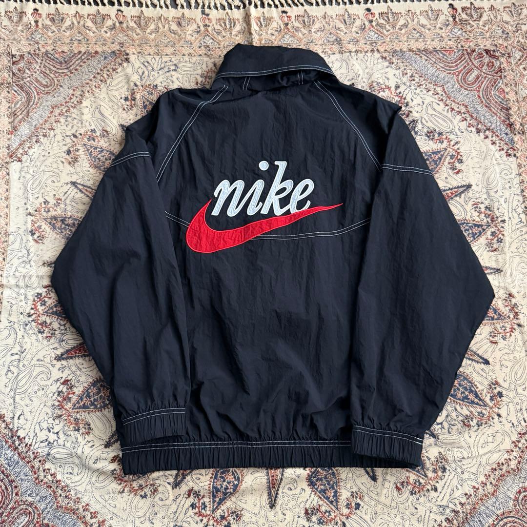 NIKE ナイキ ナイロン アノラック ハーフジップ セットアップ上下M