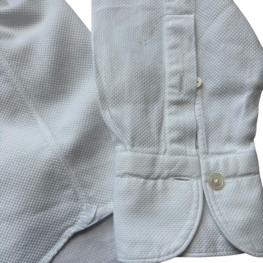 Finamore/セルジオ/ワッフルコットンシャツ