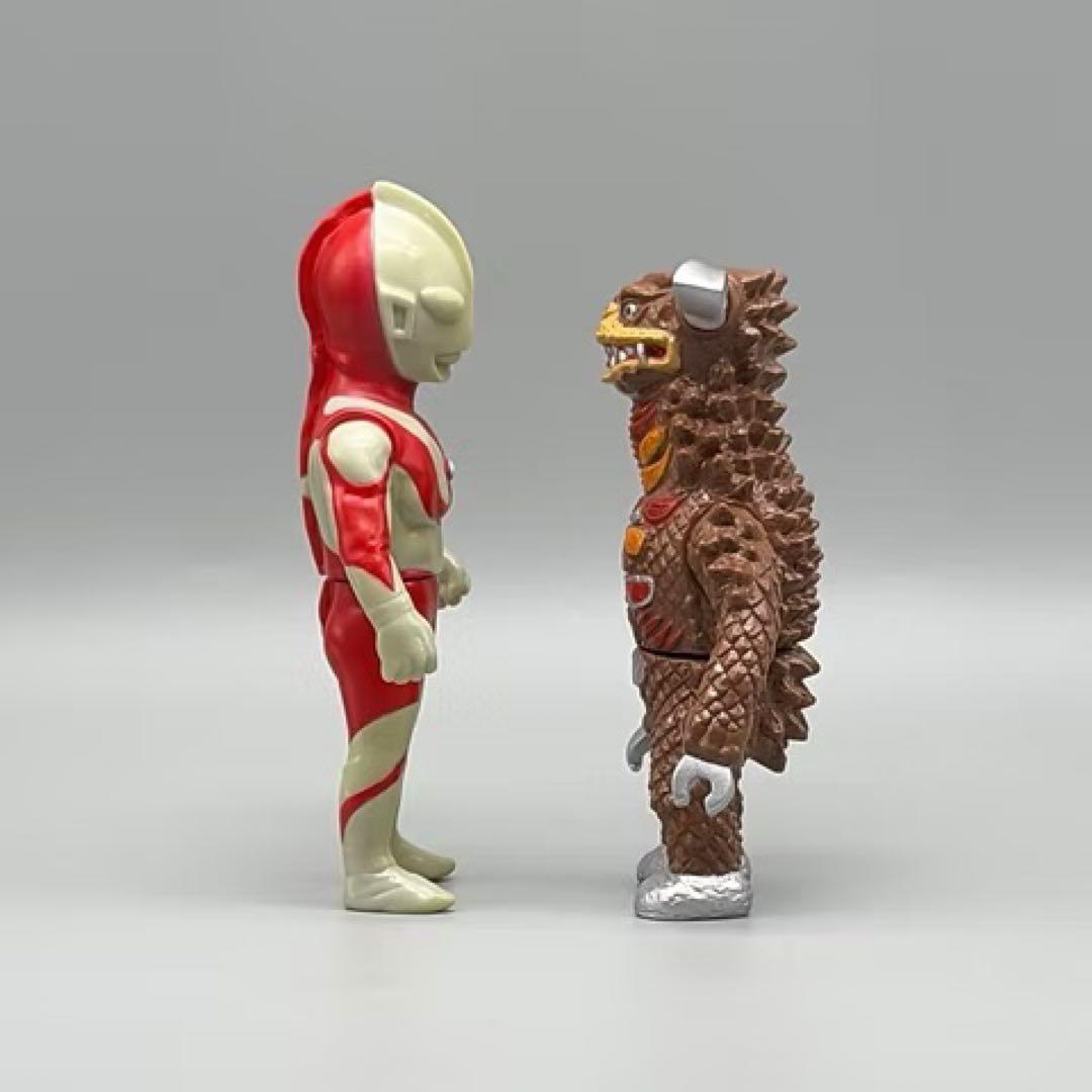 MAXTOY ウルトラマン 対 ギャンゴ　ミニソフビ怪獣シリーズ マックストイ