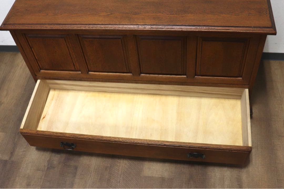 GMHS293A○英国アンティーク カッサパンカ ベンチチェスト 収納ベンチ