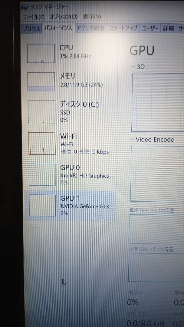 GTUNE　TWK　ゲーミングノートPC NG-N-i610BA1-SP-W7P