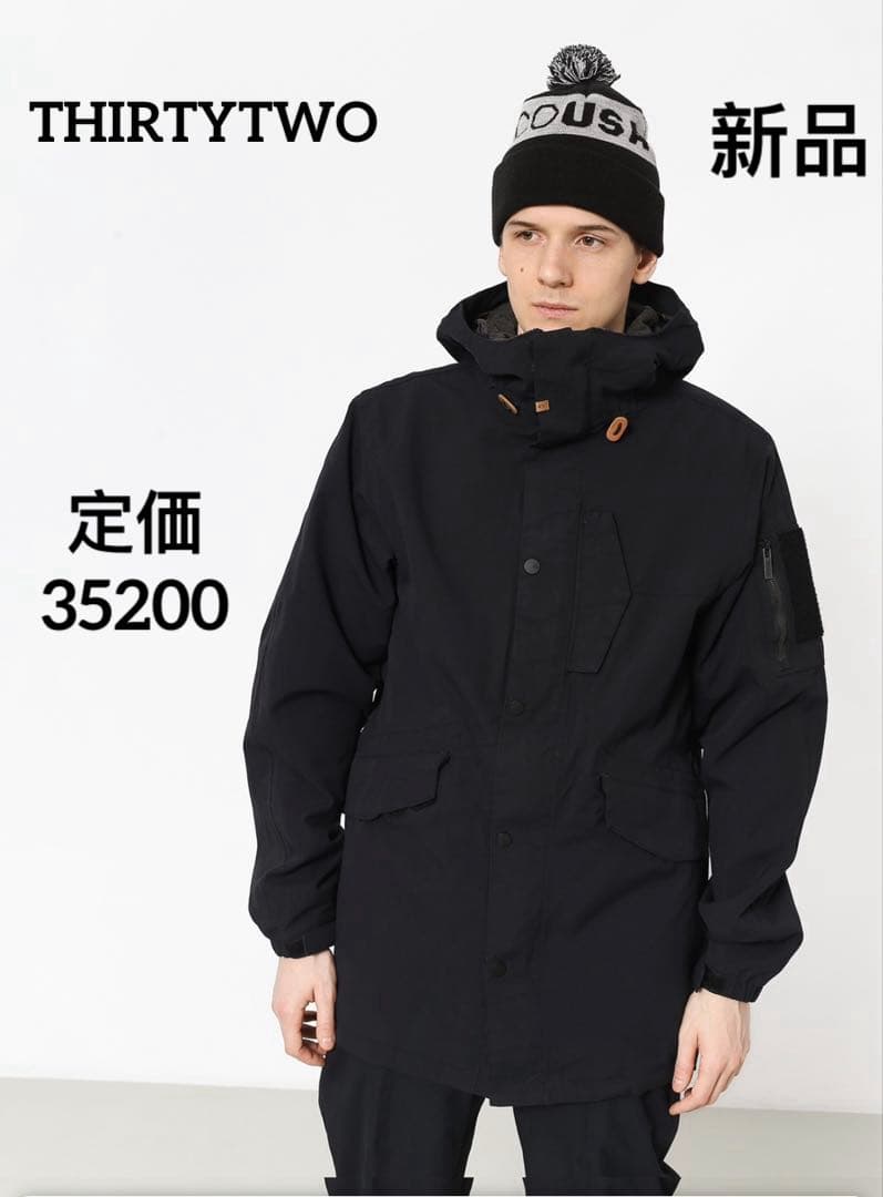 THIRTYTWO LODGER 中綿パーカージャケット 防風 防水 保温
