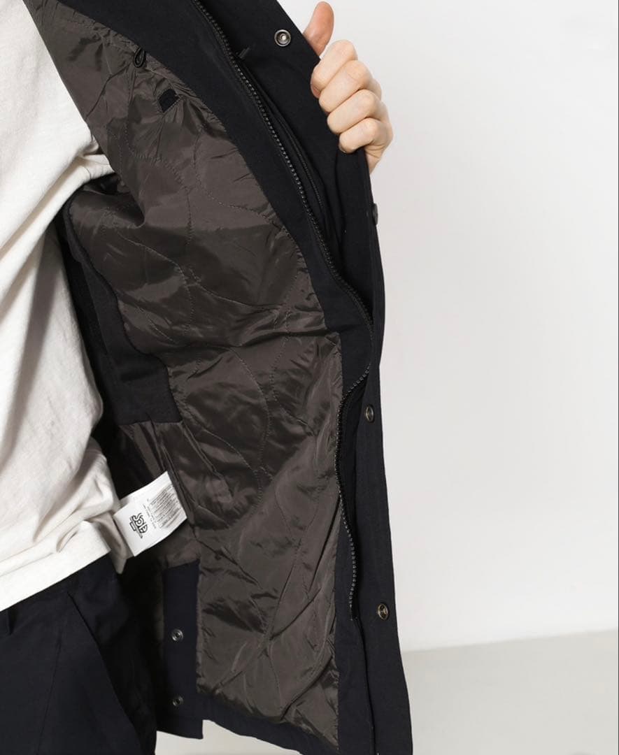 THIRTYTWO LODGER 中綿パーカージャケット 防風 防水 保温