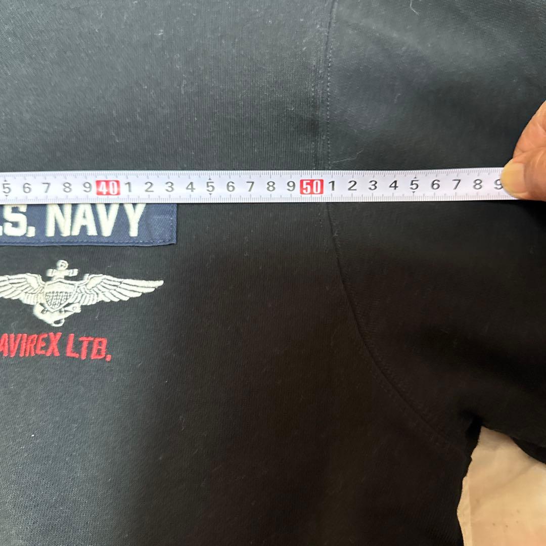 結*城様 最終価格‼️新品AVIREX TOP GUNジップアップパーカーNAV