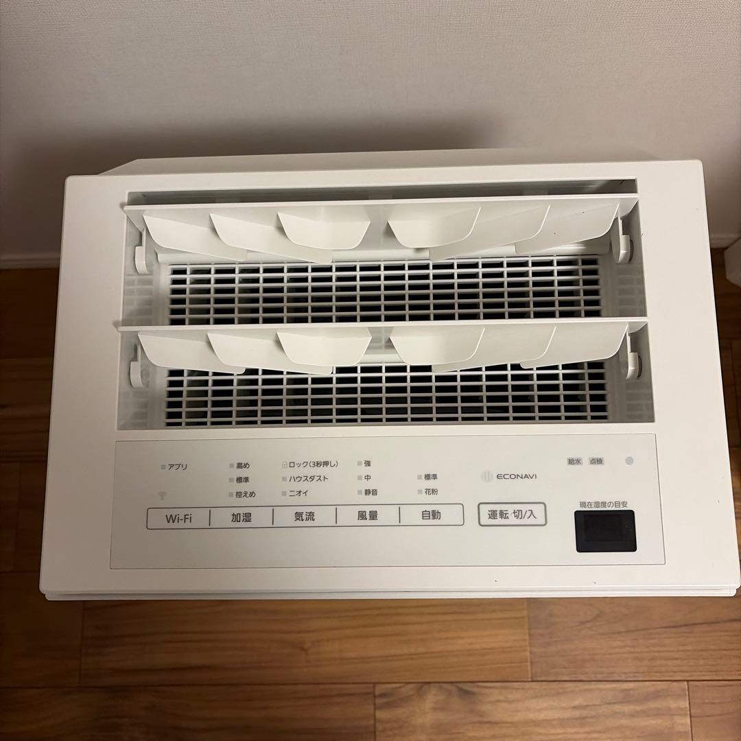 【美品】Panasonic 加湿空気清浄機 F-VXT90 ホワイト