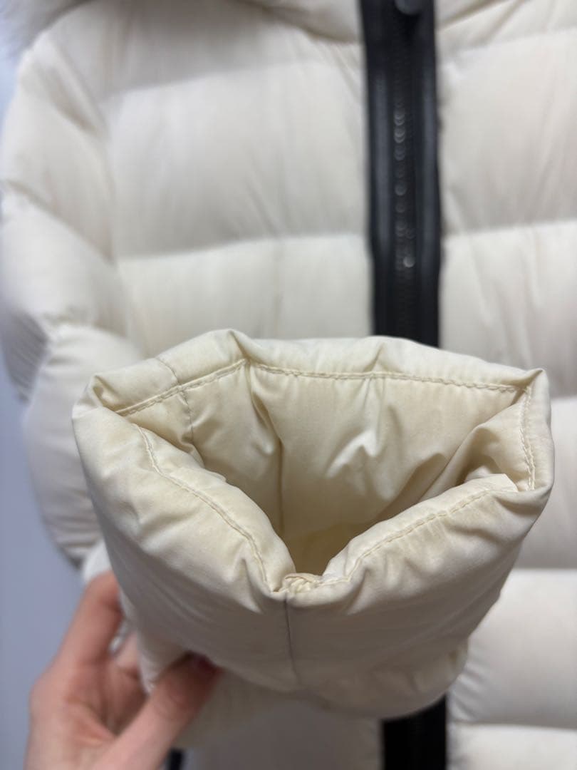 マッカージュ　ホワイト　ダウン　ロング　XS