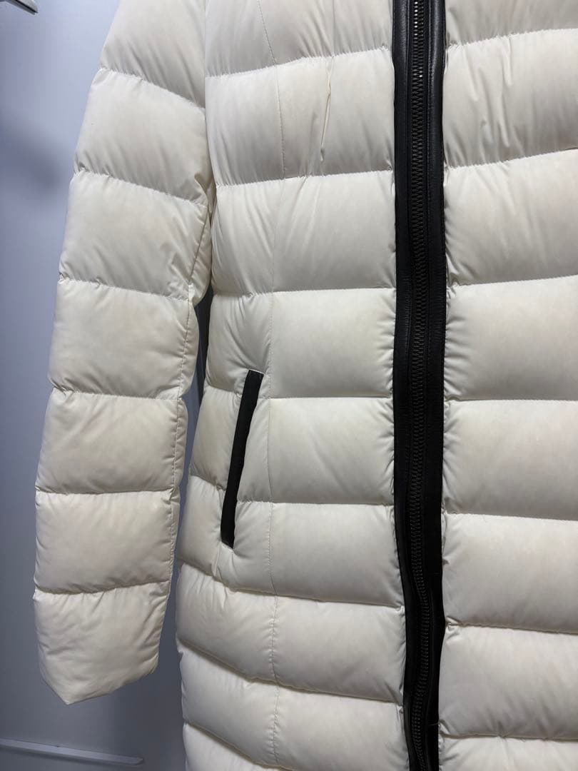 マッカージュ　ホワイト　ダウン　ロング　XS