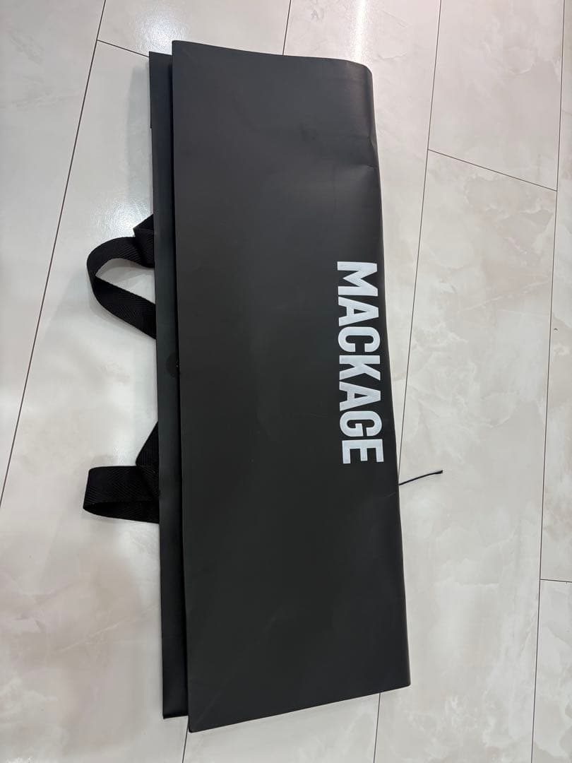 マッカージュ　ホワイト　ダウン　ロング　XS