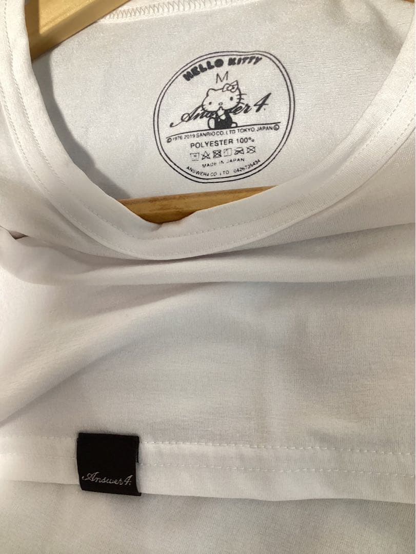 Answer4 HELLO KITTY 半袖Tシャツ M アンサー4 稀少
