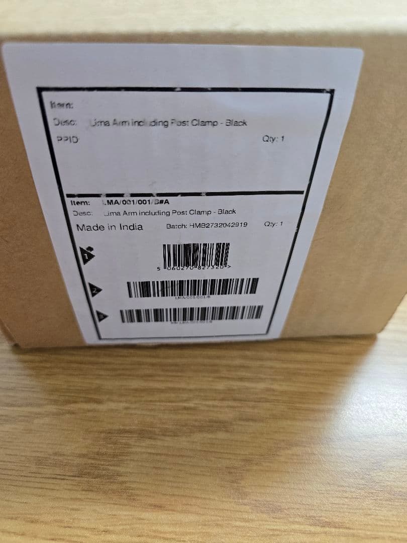 モニターアームCBS Lima Black 2本セット