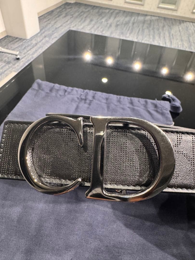 美品　ディオール　　CD ベルト　85