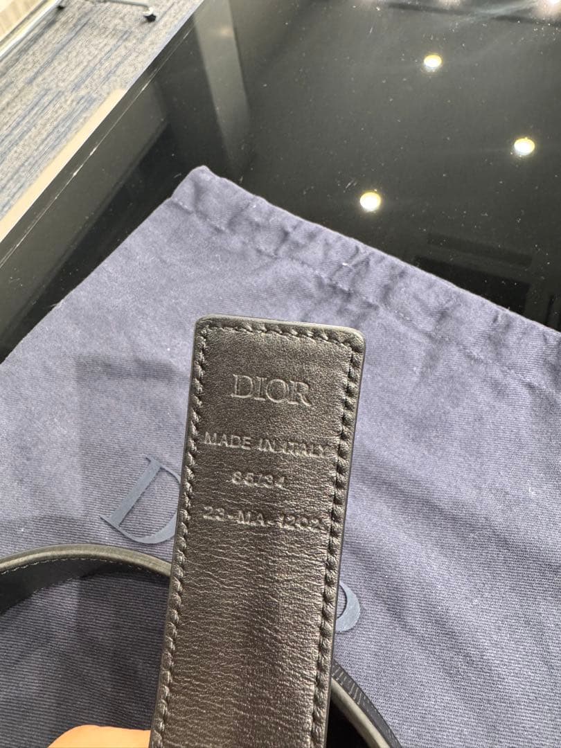 美品　ディオール　　CD ベルト　85