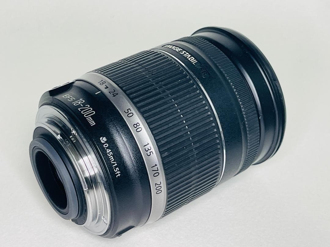 ★美品★Canon EF-S 18-200mm F3.5-5.6 IS キヤノン