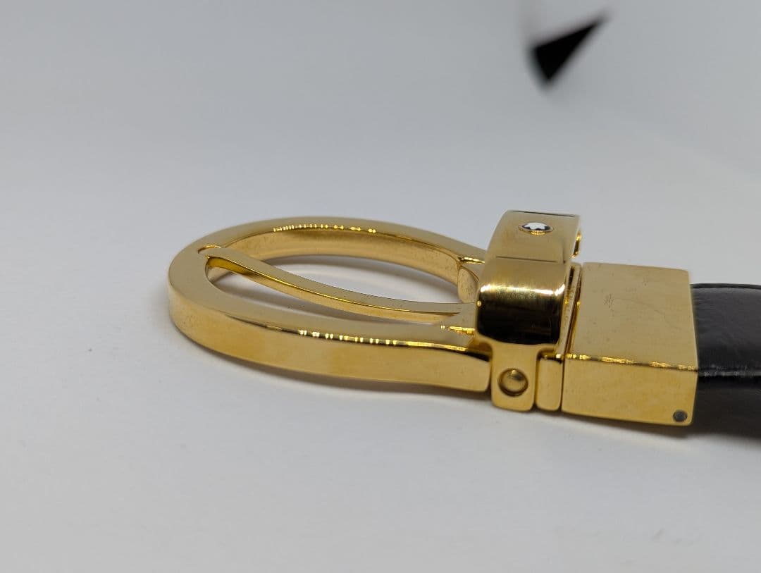 モンブラン　ベルト　ゴールドバックル