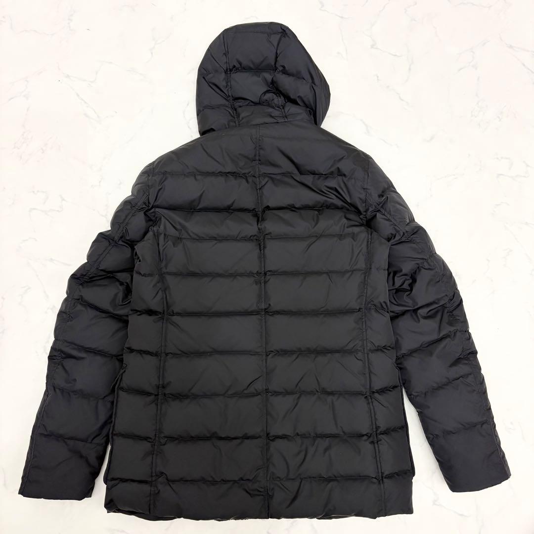 【美品】HERNO ヘルノ　ダウンジャケット　ブラック　ニット　46 L