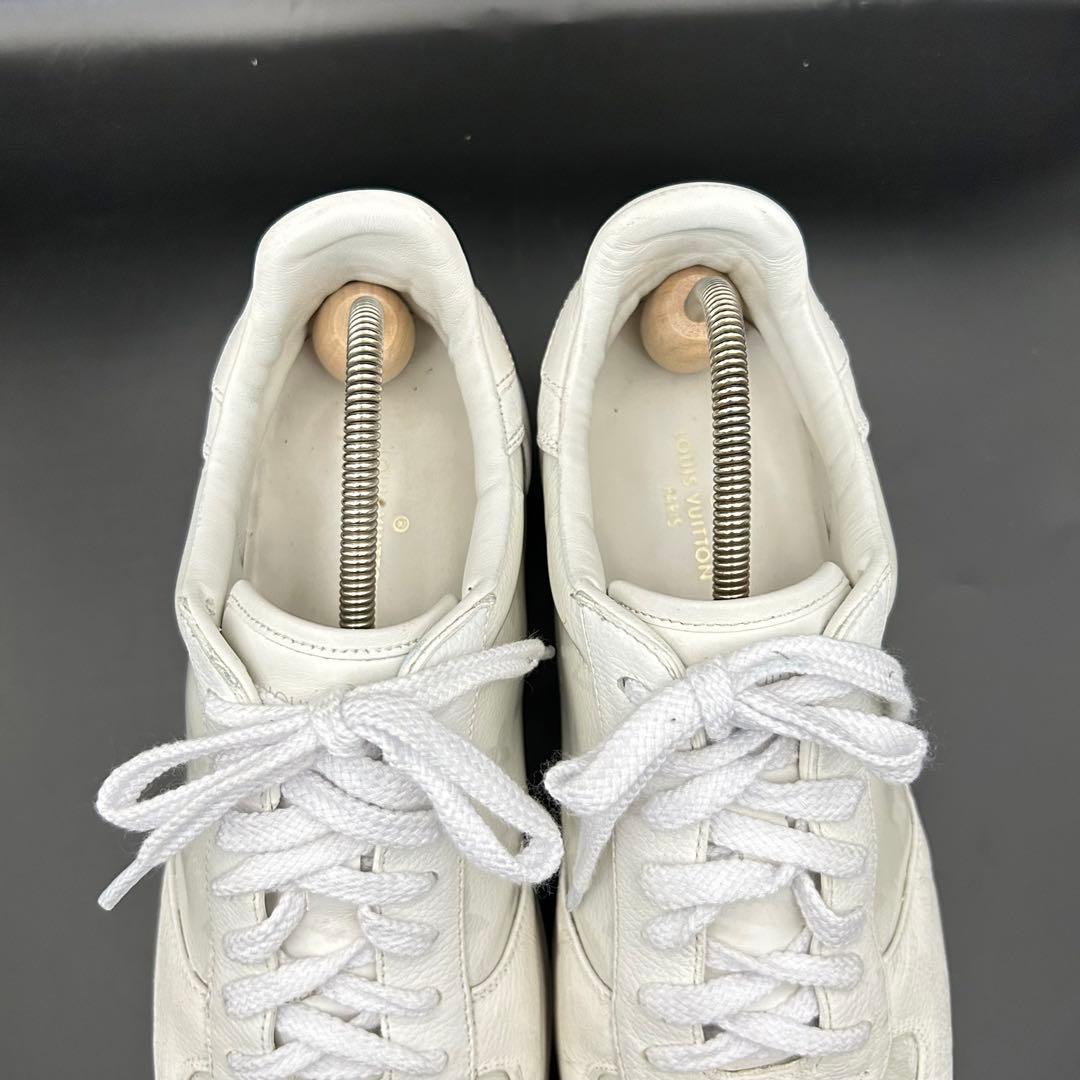 ルイヴィトン リヴォリライン スニーカー モノグラム メンズ レザー 白 8