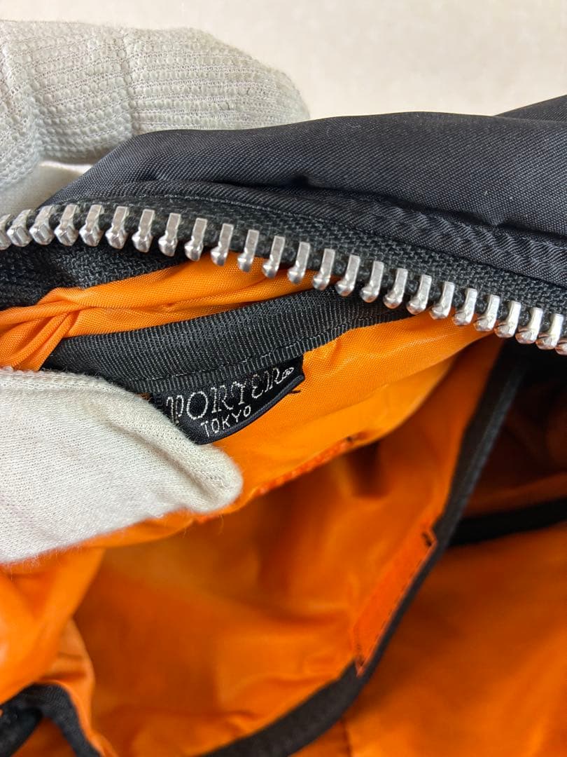 [未使用級] porter　タンカー　ウエストバッグ　ブラック ボディバッグ