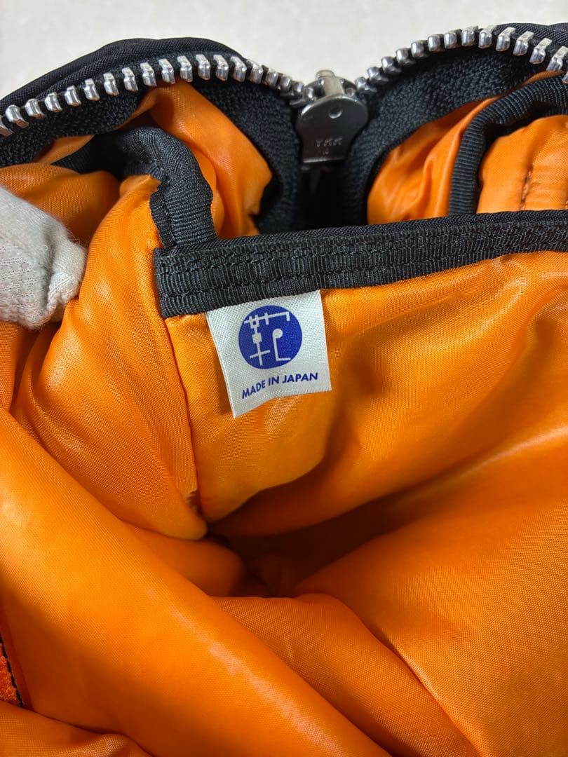 [未使用級] porter　タンカー　ウエストバッグ　ブラック ボディバッグ