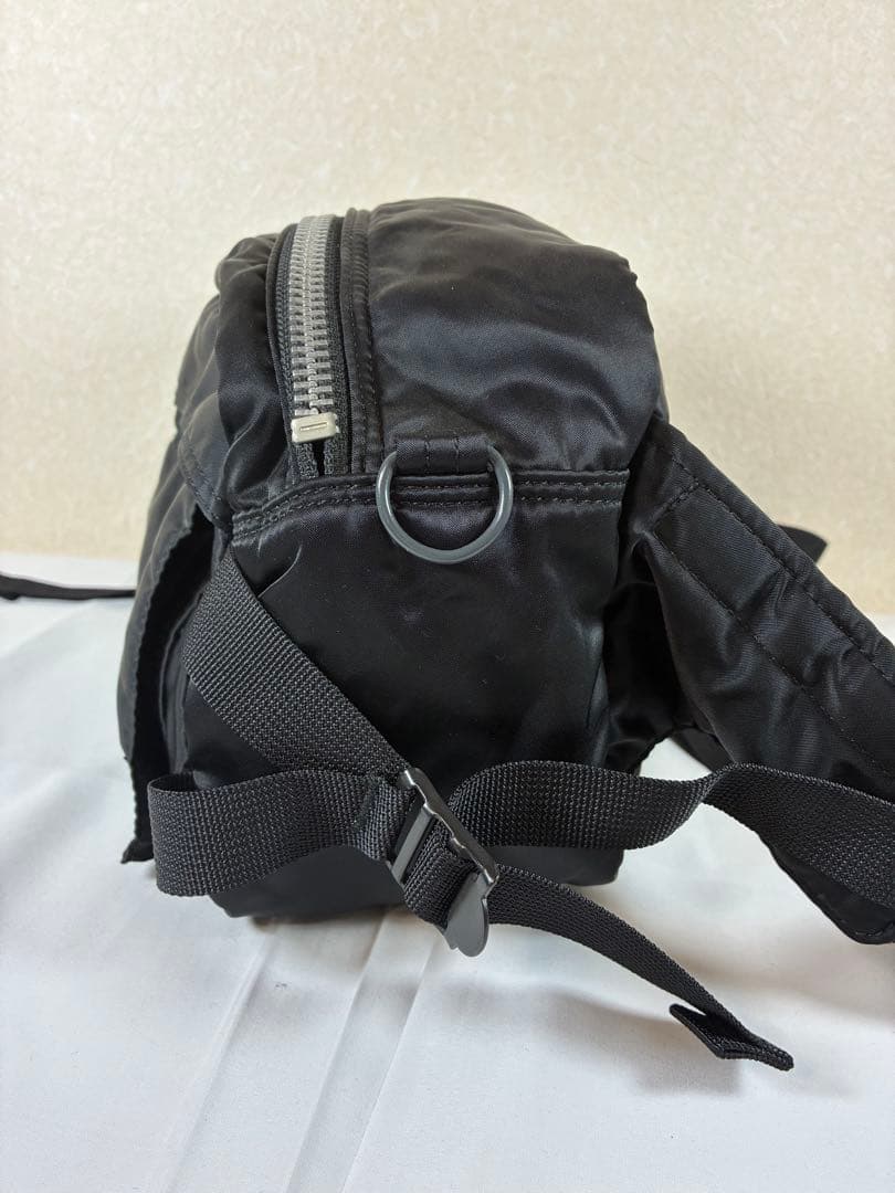 [未使用級] porter　タンカー　ウエストバッグ　ブラック ボディバッグ