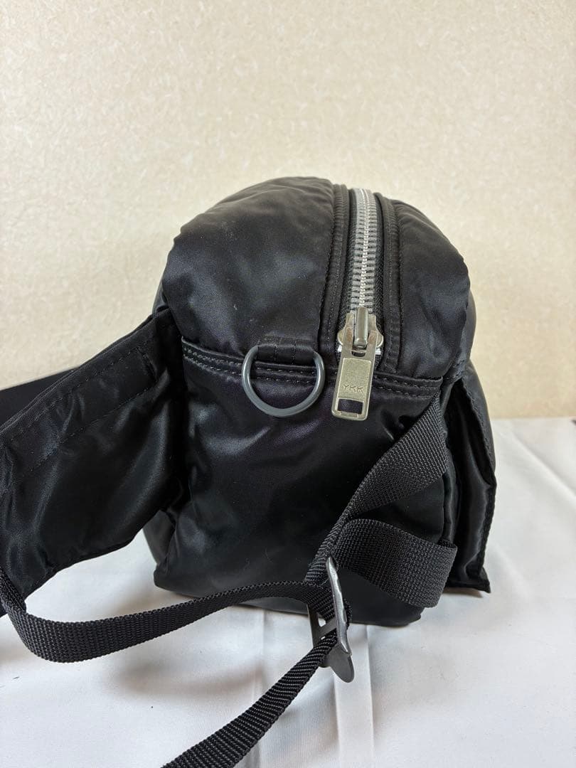 [未使用級] porter　タンカー　ウエストバッグ　ブラック ボディバッグ