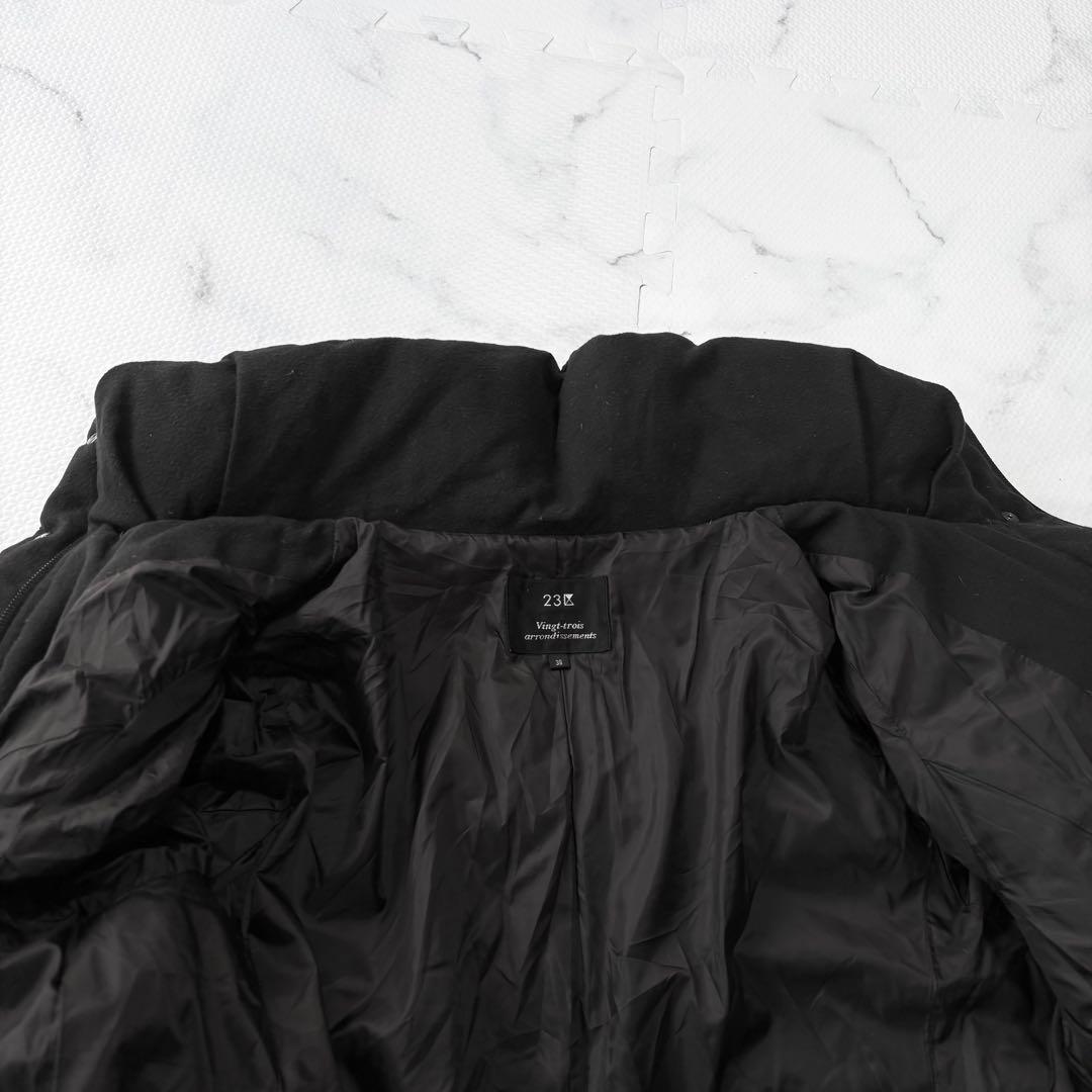 ✨大人気✨23区 ロング丈 ダウンコート 黒 2025年モデル