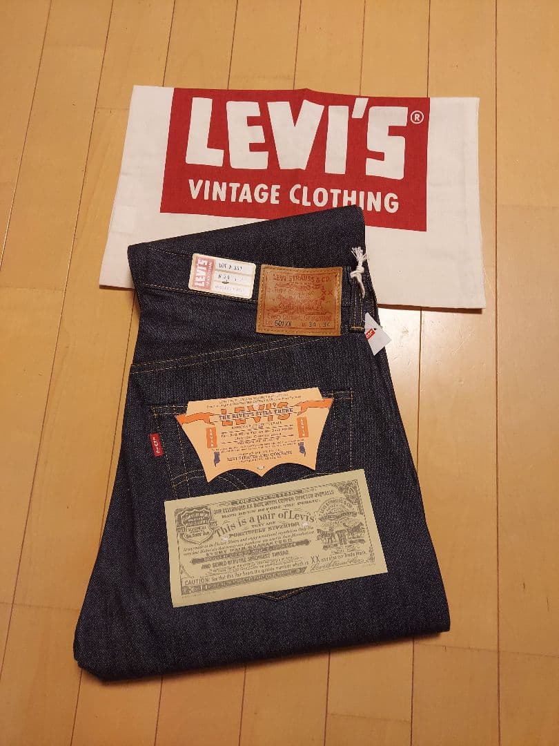 新品 LVC 47501-0224 501xx Levi's VINTAGE
