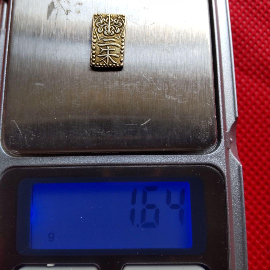 龍*ん様 二朱金保証書付き