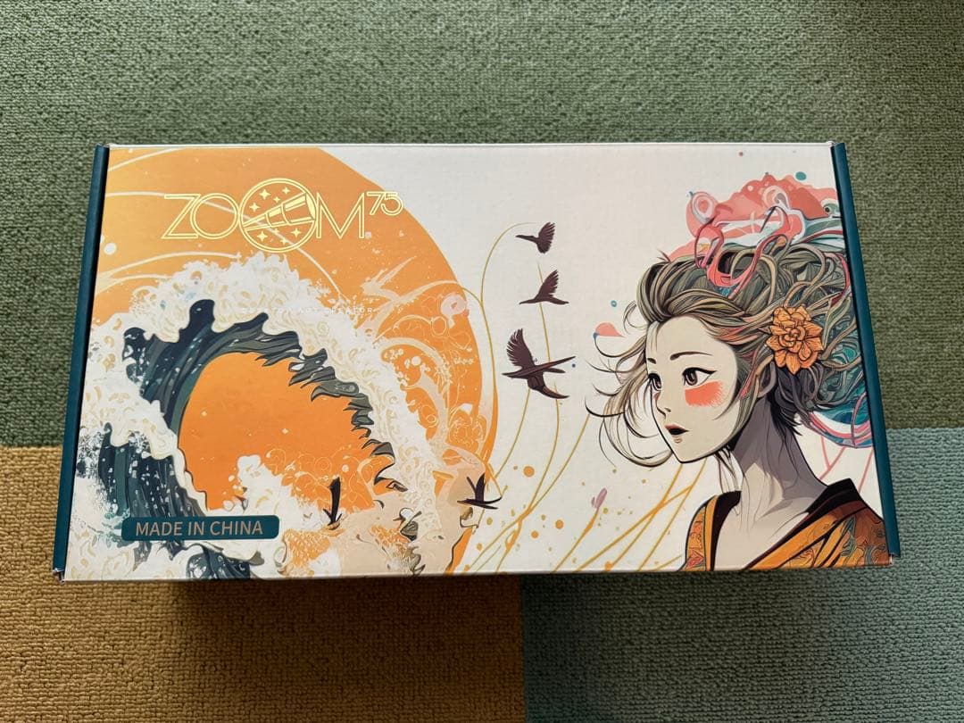 キーボード MELETRIX ZOOM75 tri-mode Wild Green