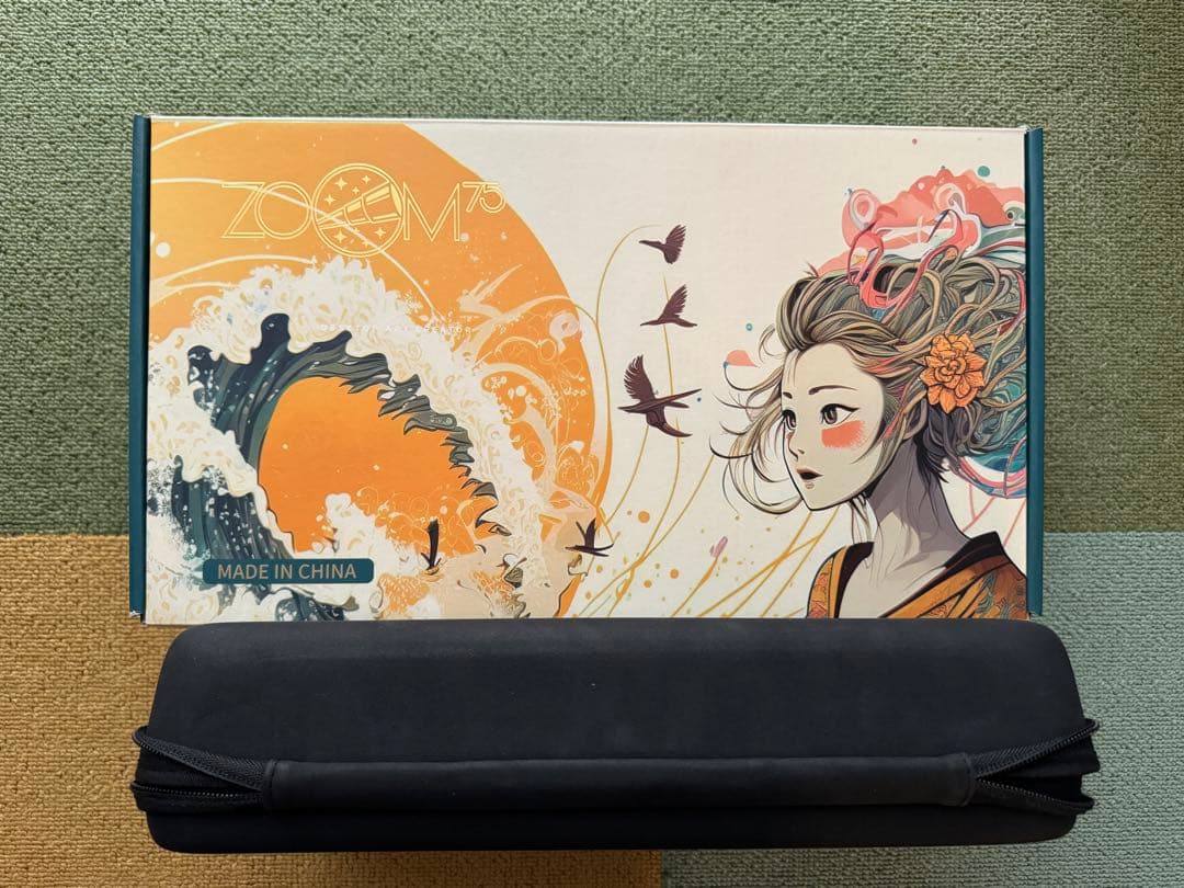 キーボード MELETRIX ZOOM75 tri-mode Wild Green