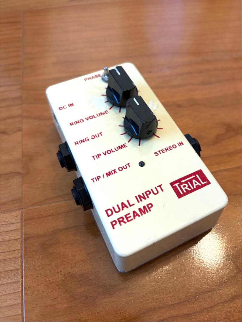 TRIAL DUAL INPUT PREAMP（Dual PU専用シールド付）
