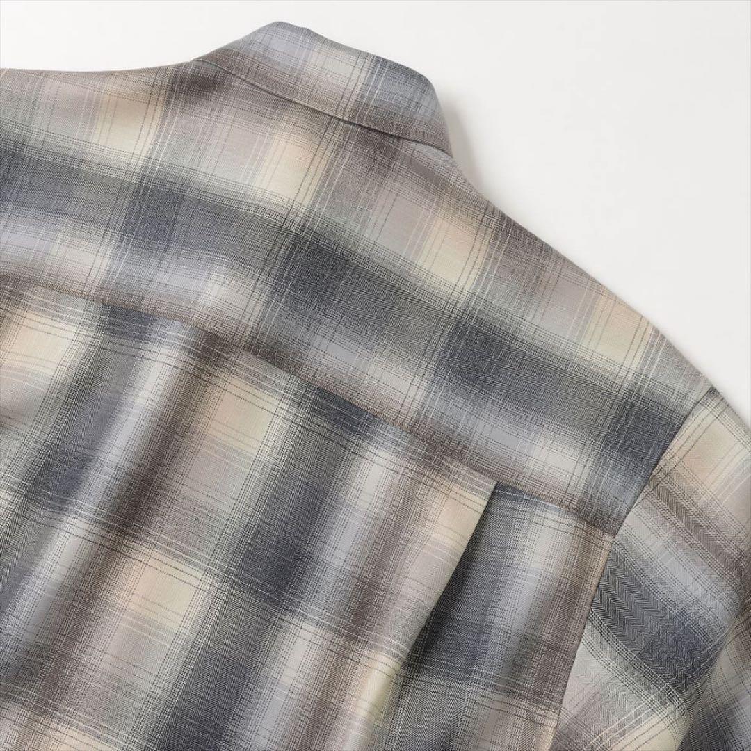 オーラリー 24AW SUPER LIGHT WOOL CHECK SHIRT
