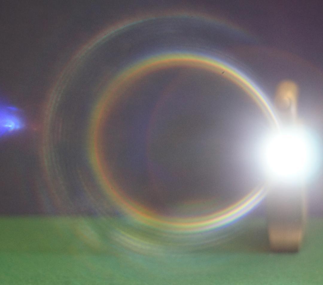 3038887　極上品虹色フレア後期型Super-Takumar　F1.8/55