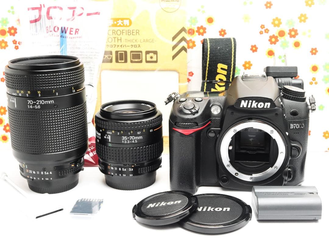 ニコン Nikon D7000 ダブルレンズ☆初心者おすすめ＆スマホ転送