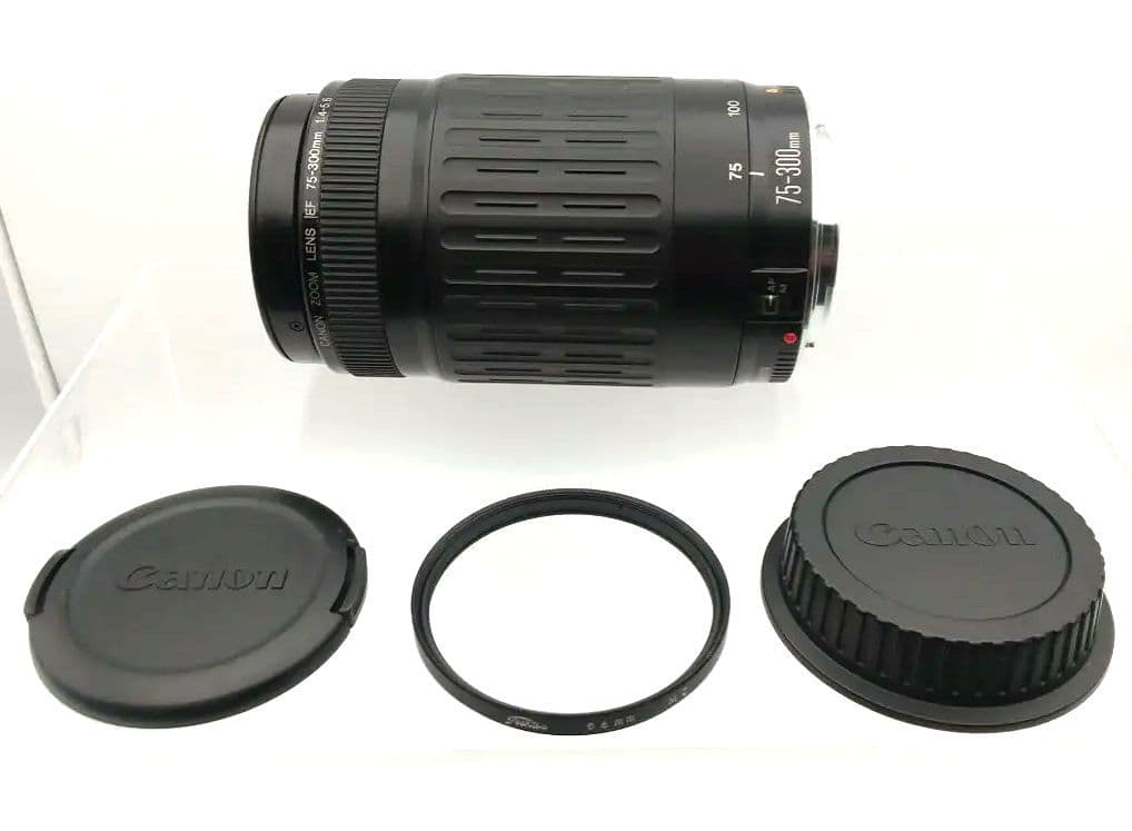 【撮影例付・美品】 CANON EF 75-300mm F4-5.6 USM