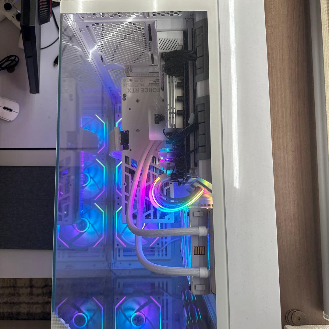 PCケース(自作PC用) 4070ti SUPER all white build