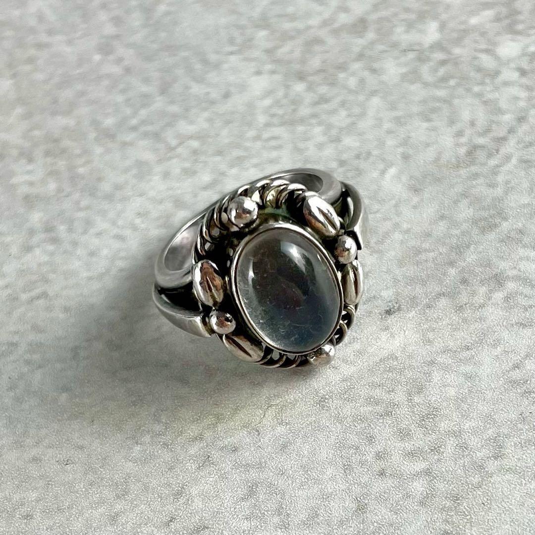   指輪 リング 1A ムーンストーン 10号 925