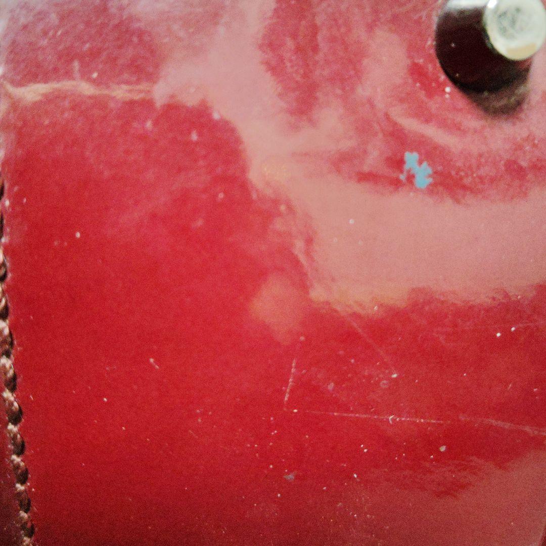 BURBERRY エナメル ハート ハンドバッグ ミニボストン