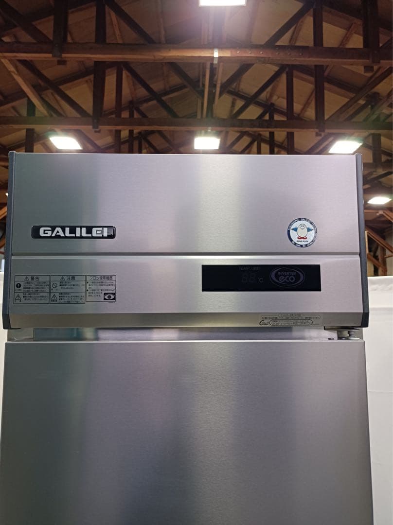 [八6762]GALILEI 2023年製 業務用冷凍庫 GRD-062FM
